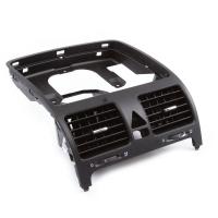 1 Pack 1K0819728E Front Center Dashboard Air Outlet Vent Black with Hole or MK5 Golf / 5 MK5 Rabbit 1K0819728F