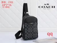 【 Hot Sale】Original  Men S Chest Bags Casual Waist Bags Small Short Trip Travel Carry Bags Men S Waterproof Shoulder Crossbody Bags Cowhide Handbags