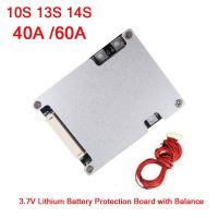 ดีลสำหรับวัน10S 13S 14S 36V 48V 40A 60A แผ่นป้องกันลิเธียมที่สมดุลกับเซลล์ Li-Ion 3.7V BMS สำหรับจักรยานไฟฟ้า