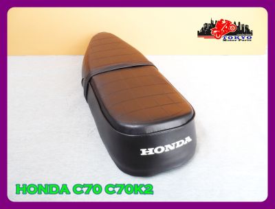 HONDA C70 C 70 C70K2 C 70 K2 "BLACK" COMPLETE DOUBLE SEAT // เบาะ เบาะรถมอเตอร์ไซค์ สีดำ งานสวย สินค้าคุณภาพดี