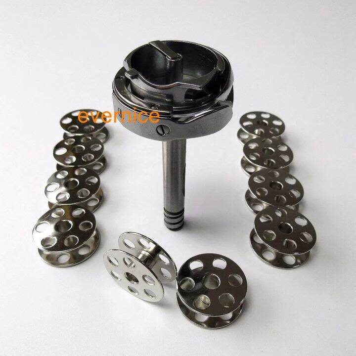 Large Rotary Hook 10 Bobbins Extreme Thick For Juki Lu 1508nh Lu 563 3