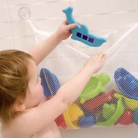 Bathroom Storage Mesh Toy Bag kids Baby Bath Swimming Toy Storage Basket For Toys Bathroom Wall Storage Bags Organizer