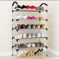 ชั้นเก็บรองเท้า จัดระเบียบรองเท้า ถอดประกอบได้ มีด้ามจับ 5 ชั้น Shoes Rack