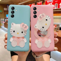 เคสโทรศัพท์ Samsung Galaxy A54 A34 A14 5G ล่าสุด2023มาการองหลากสีดีไซน์พร้อมกระจกแต่งหน้าปลอกอ่อน เคสSamsung A34 A14 5Gของ