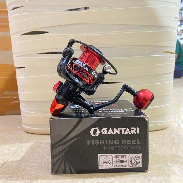 Reel Power Handle 3000 Gantari Red Bass Model Spinning Lazada Indonesia