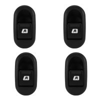 4X Electric Master Power Window Control Switch for Citroen C2 C3 for Peugeot 1007 6554.L7