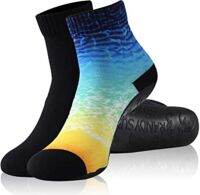 【YD】 RANDY SUN Beach Volleyball Socks  2 Pairs Seamless Quick-Dry Suitable Yoga Exercise Jogging