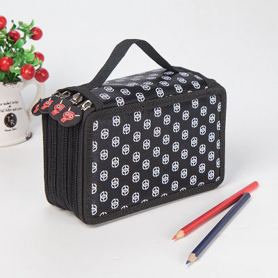 Big 364872 Holes Kawaii School Pencil Case Penal for Girls Boys Pen Box Large Storage Cartridge Bag Stationery Kit Pencilcase