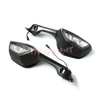 Fit For YAMAHA R3 R25 2013 - 2023 Rotatable Rearview Mirror Turn Signal YZFR3 YZFR25