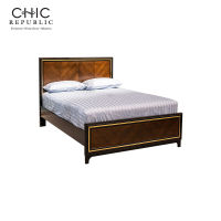 CHIC REPUBLIC DENVER/150,เตียง 5 ฟุต - สี น้ำตาลเข้ม