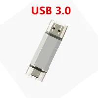 ร้อน128กิกะไบต์256กิกะไบต์ USB ชนิด C USB เพ็นไดรฟ์ความเร็วสูง3.0แฟลชไดร์ฟ512กิกะไบต์ OTG ไดร์ฟปากกา64กิกะไบต์2 In 1 Type-C แฟลชไดร์ฟ USB OTG