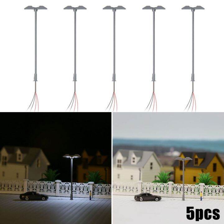 5 model scale rail light kit Model platform light with LED street lamps Lazada