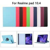 เคสแผ่น Realme สำหรับแท็บเล็ต2021ขาตั้งหมุนได้แผ่น Realme เคสสำหรับ Realme RMP2102ขนาด10.4นิ้วเคสหุ้มตั้งหนัง PU RMP2103