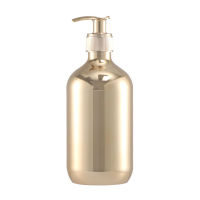 [The Fayshow] 300ml Hand SOAP dispenser GOLD Chrome Liquid SOAP ขวดกลม