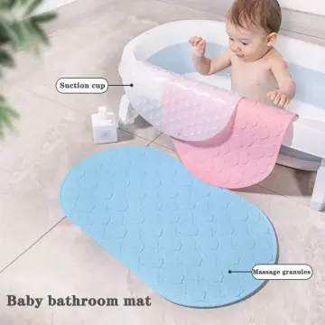Extra Long Bath Mat Massage 40X100CM Safety Shower Bathtub Mats Non Slip  Bathroom Floor Mat for