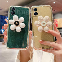 เคสมือถือชุบโลหะแวววาวหรูหราสำหรับ C55 Realme/C55NFC เลนส์ป้องกันกล้องซิลิโคนปลอกอ่อน REALME C55 NFC 2023