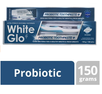 ยาสีฟันขัดฟันขาว White Glo Probiotics Whitening Toothpaste 150 กรัม exp 04/2024