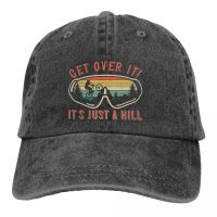 Summer Cap Sun Visor Its Just A Hill Get Over It Hip Hop Caps Mountain Bike MTB Cycling Cowboy Hat Peaked Hats