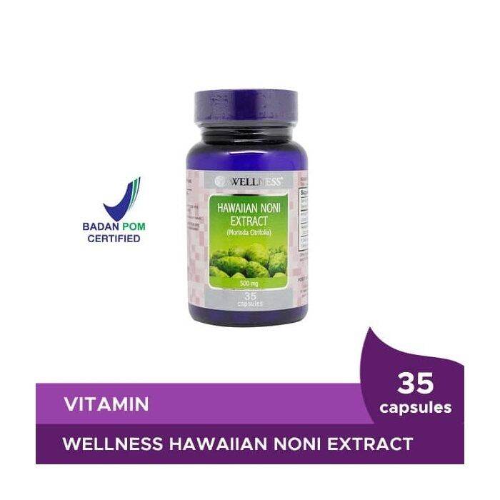 WELLNESS Hawaiian Noni Extract 500ml 35 Kapsul B690014 Lazada Indonesia