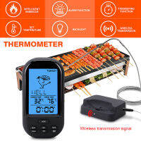 รีโมทคอนโทรลไร้สาย LCD ดิจิตอลเตาอบในครัวอาหารปรุงเนื้ออุณหภูมิตะแกรงย่างบาร์บีคิว