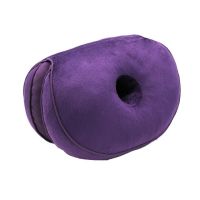 【✆New✆】 kaizhu Dual Comfort Bantal Kursi โฟมจำรูป Hip Latex Bantal Kursi หมอนอิงโซฟาเตียงสำนักงานพับของแข็งโยนเบาะนุ่ม