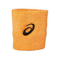 Asics ผ้ารัดข้อมือแบบสั้น Wrist Band | Orange Pop ( 3043A077-800 )