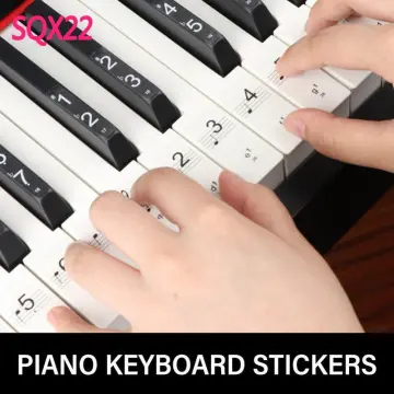 How to Label Piano Keys the Right Way - Clairevoire