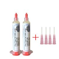 ☎ﺴ 2pcs/lot 10cc NC-559-ASM Flux paste lead-free solder paste solder flux 4pcs Needles