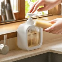 Bathroom Soap Pump Dispenser Portable Plastic Press Bottle for Soap Shower Lotion Hand Sanitizer Sub-Bottling Bottle