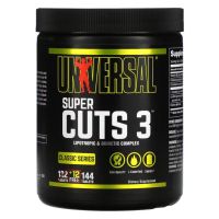 UNIVERSAL Classic Series Super Cuts 3 Lipotropic, Diuretic Complex 144 caps