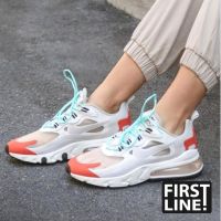 Original 270 White Orange Transparent Thick Bottom Male Female Running Shoes Sports Training Leisure 270