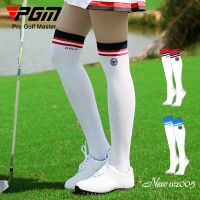 PGM Golf Socks Womens High Tube Long Tube Sunscreen Socks Four Seasons All-Match Clothing Look Thin High Knee Stockings