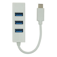 USB 3.1 TypeC เป็น Quad 2.0ฮับสำหรับ Apple Macbook 3.1 HUB