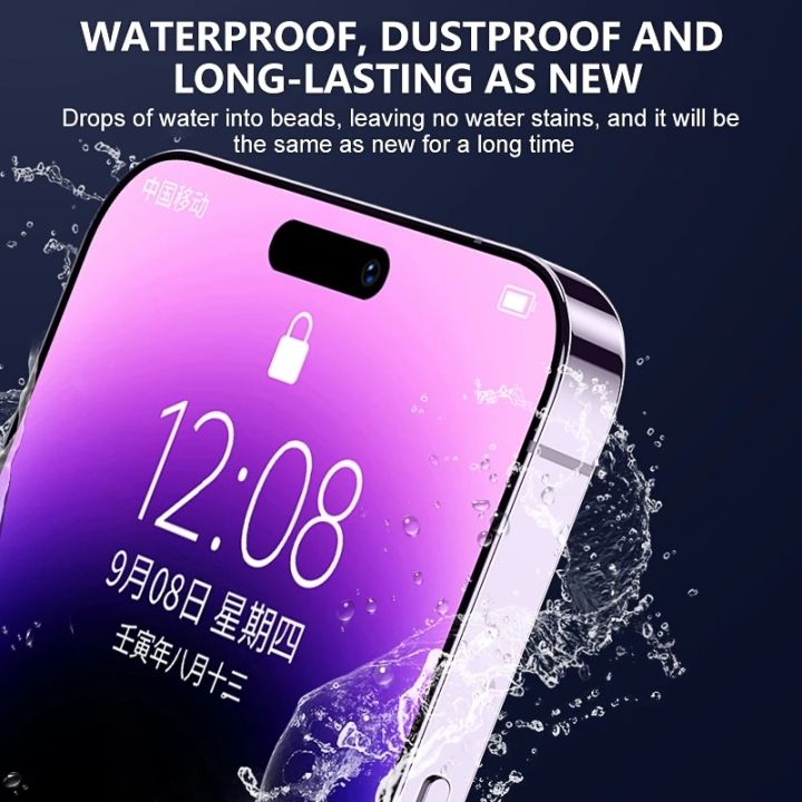 3sets-clear-sticker-phone-side-film-for-iphone-14-13-12-11-pro-max-14-plus-frame-protective-ultra-thin-border-tpu-hydrogel-film
