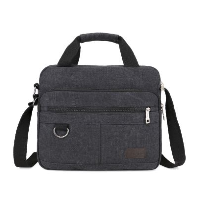 Men Casual Canvas Crossbody Bag for School Durable Messenger Bags Light Shopping Travel Shoulder Bags