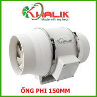 Quạt thông gió nối ống phi 150mm KHALIK KL-150 Với 2 lựa chọn hàng KHALIK thumbnail
