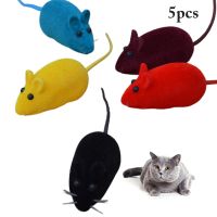 5Pcs Cat Mouse Toy Plastic Interactive Pet Kitten Chewing Toys Kitten Playing Toys Simulation Mice Cat Accessories Cats Products Toys