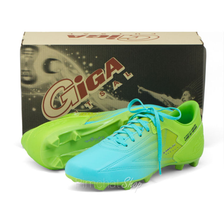 giga-รองเท้าสตั๊ด-รองเท้าฟุตบอล-รุ่น-stealth-unbeaten-สีเขียวฟ้า