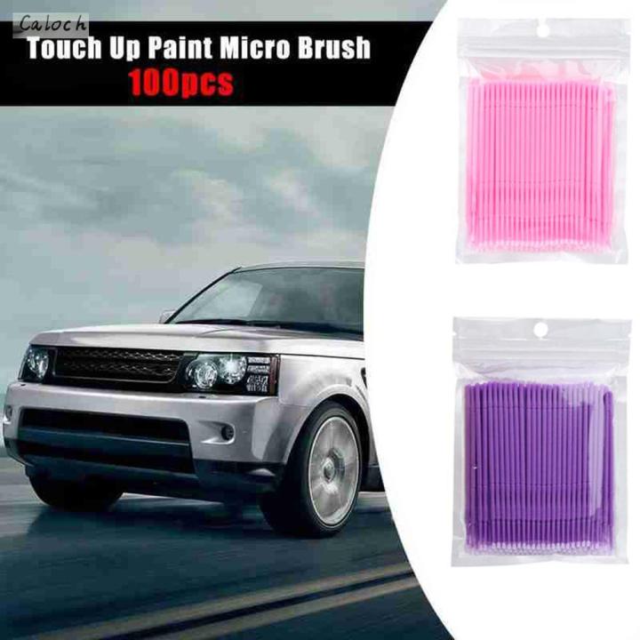 100pcs/lot Brushes Paint Touch-up Colorful Pen Disposable