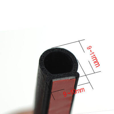 Small D Car Door Seal Weatherstripping Universal Weather Strip รถฉนวนกันเสียงซีลแถบยางป้องกันเสียงรบกวนสำหรับรถยนต์