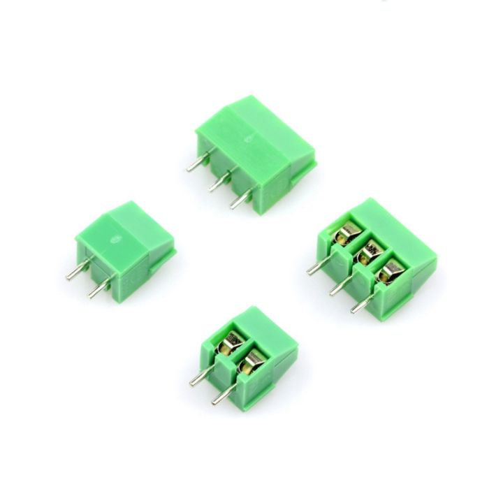 50pcs-kf350-2p-3p-3-5mm-300v-10a-pitch-2-3-pin-spliceable-plug-in-pcb-screw-terminal-block-connector-for-24-18-awg-cable-kf350