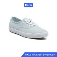 KEDS รองเท้าผ้าใบ แบบผูกเชือก รุ่น CHAMPION SEASONAL CANVAS สีฟ้า ( WF66869 )