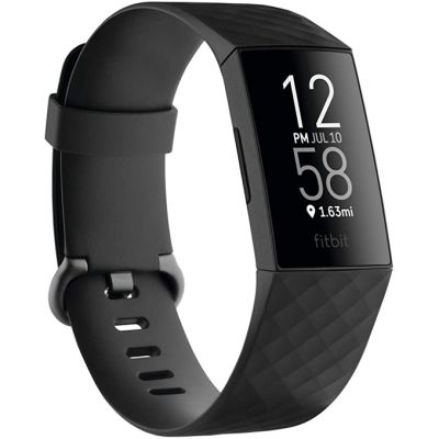 Fitbit Charge 4 เครื่องติดตามฟิตเนส และกิจกรรม พร้อม GPS ในตัว อัตราการเต้นของหัวใจ การนอนหลับ และการติดตามการว่ายน้ํา