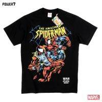 Power 7 Buy Marvel Comics T-Shirts ?Cotton Good Trendy ใส่สบาย