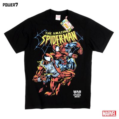 Power 7 Buy Marvel Comics T-Shirts 👕Cotton Good Trendy ใส่สบาย