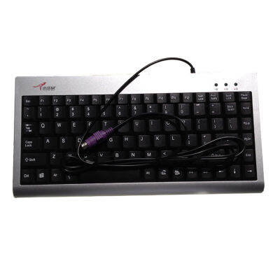 Wallabies DS-9821 Wired Keypad PS2USB Round Mouth round Head Industrial CNC Notebook Mini-Portable