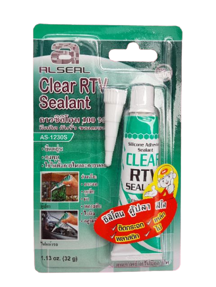 เก็บเงินปลายทาง-clear-rtv-sealant-กาวซิลิโคนใช้ซ่อมไฟรถที่แตกร้าว-ซ่อมตู้เลี้ยงปลาแก้ว-และสามารถซ่อมวัสดุที่ทำจาก-กระจก-เหล็ก-พลาสติก-ผ้