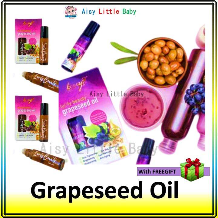 ORIGINAL KKM GRAPESEED OIL LUVLY BEAUTY BY BERRY STOBERRY / MINYAK BIJI