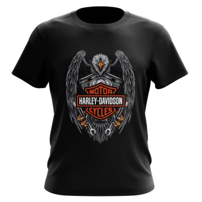 Tshirt Harley Davidson baju high grade cotton lengan pendek tshirt lelaki dan perempuan