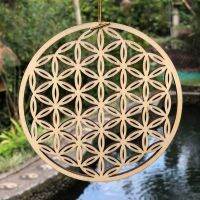 【CW】 Of CoasterWooden Wall Hanging Sacred Cut Sculpture Grid Car Hanger